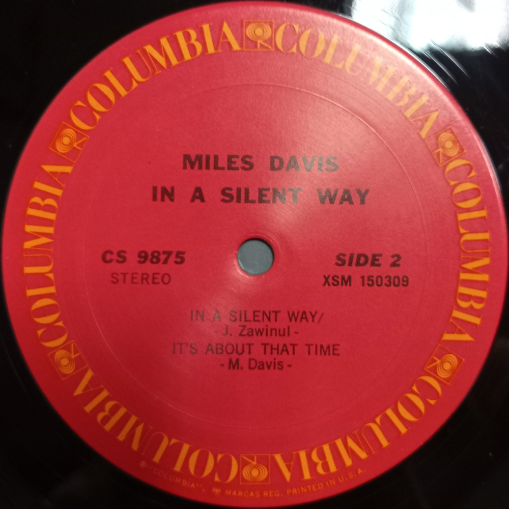 Miles Davis / In A Silent Way (LP)