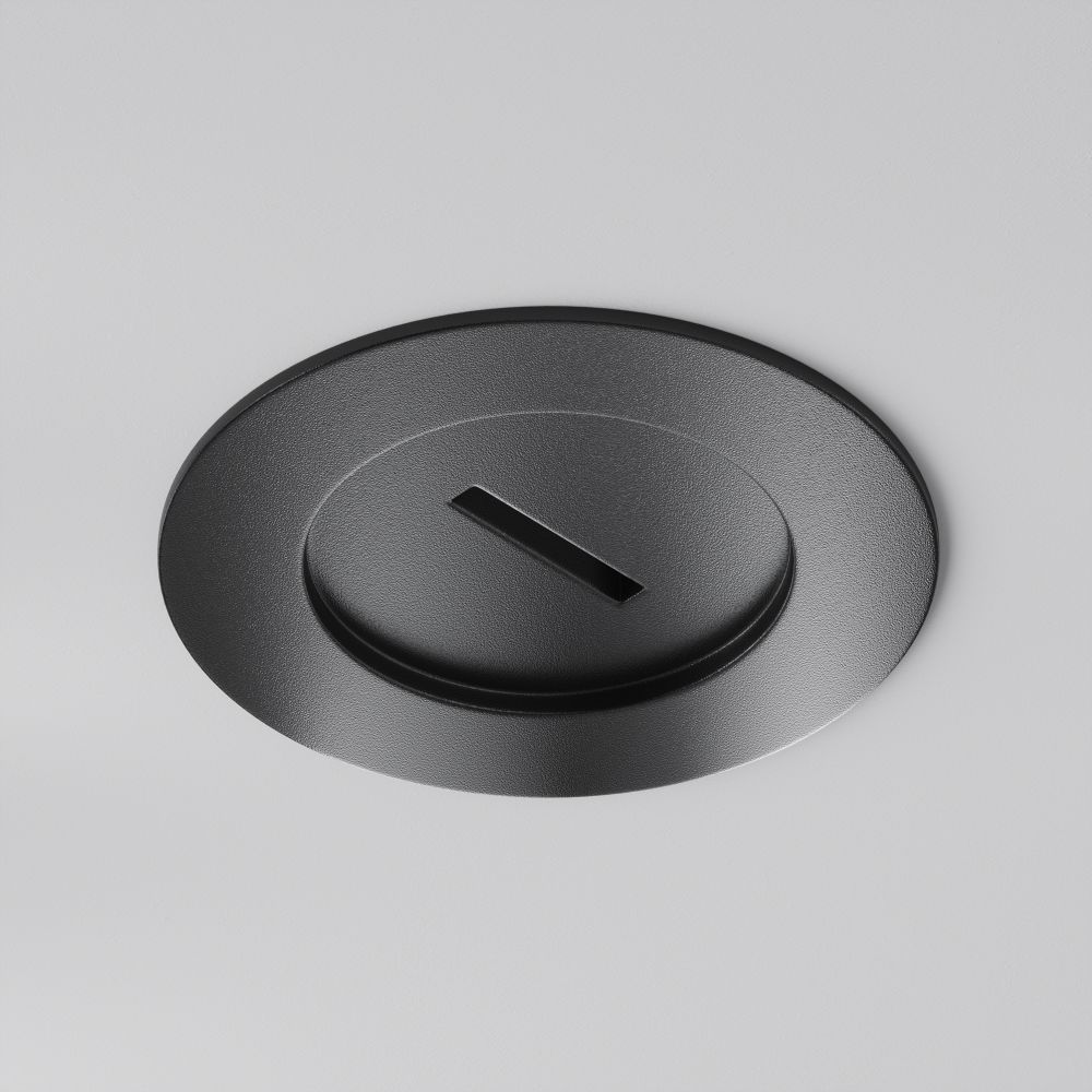 Потолочная чаша встраиваемая с коннектором питания черная Maytoni   TRA130RSC-2B