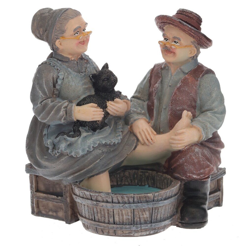 GAEM Фигурка декоративная "Бабушка с дедушкой", L11,5 W9,5 H12 см, 2в.