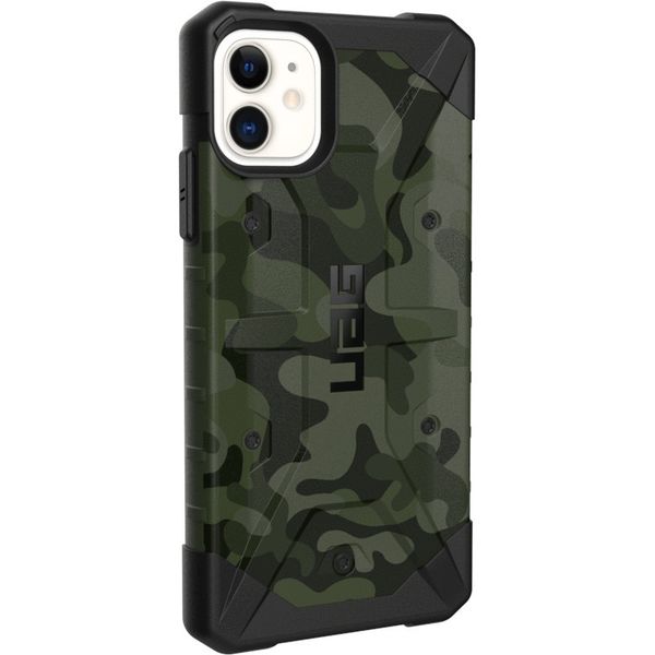 Чехол Uag Pathfinder SE Camo для iPhone 11 зеленый камуфляж (Forest Camo)
