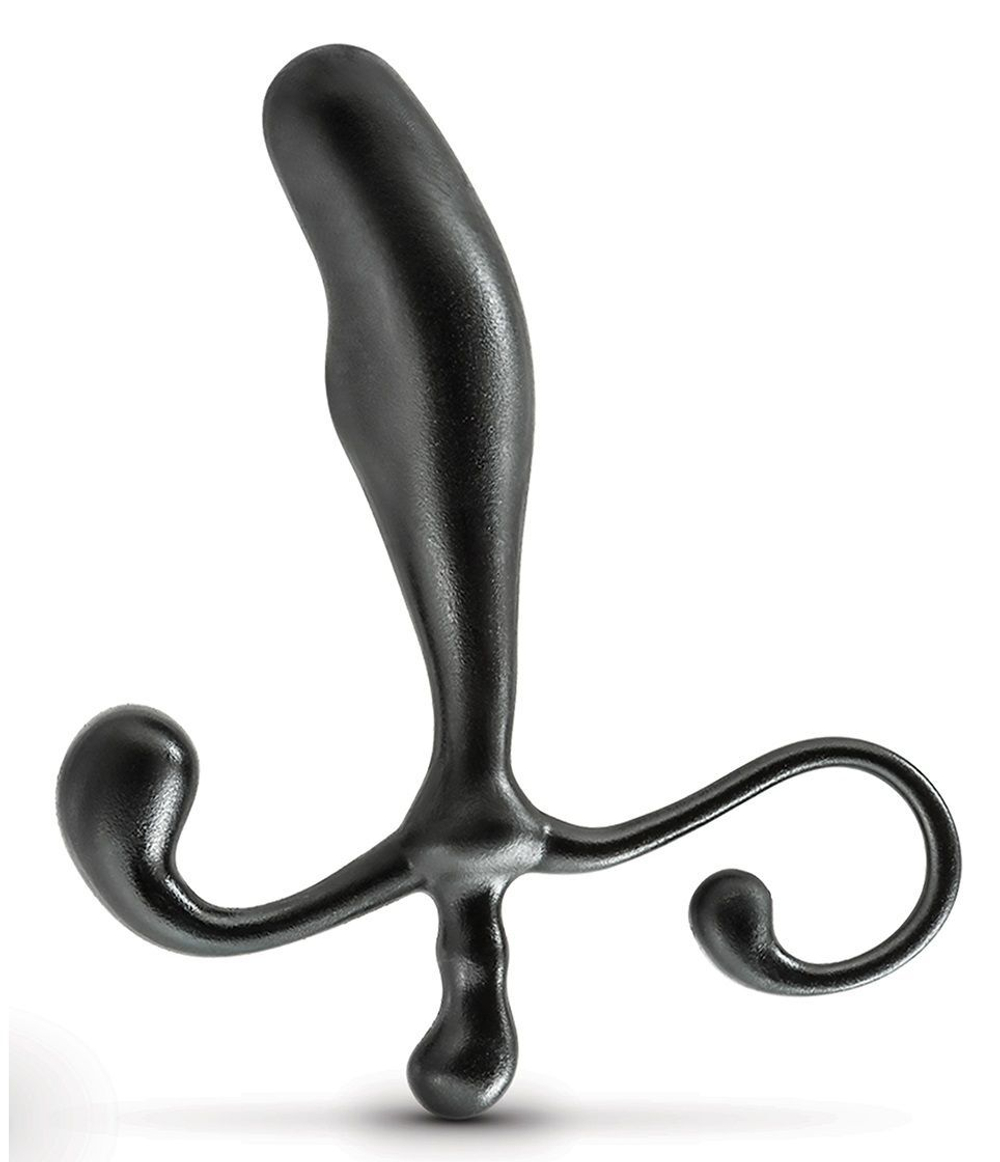 Черный стимулятор простаты Prostate Stimulator - 12,7 см. (Цвет: черный)