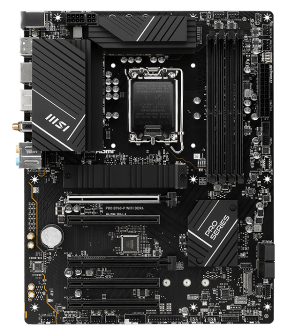 Материнская плата ATX MSI PRO B760-P WIFI DDR4