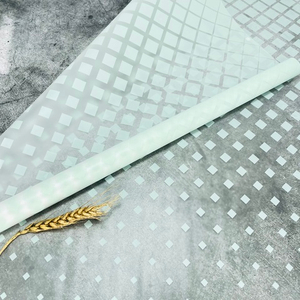 Пленка матовая с рисунком "CartaPack" Ромб градиент Мята