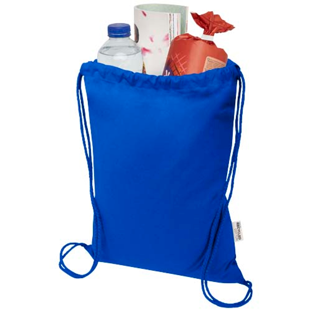 Peru Blend сумка на шнурке из переработанного материала сертифицированного согласно GRS, плотностью 180 г/м², объемом 5 л