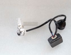 T19 LED bulb. Hi-Low beam. 40W, DC-AC 9-18V. Made in Thailand.