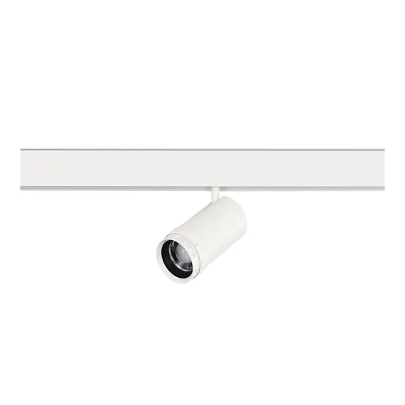 ST357.536.20 Магнитный трековый светильник ZOOM Белый LED 1*20W 3000K Lm Ra90 10-55° IP20 D60xH170 4 СКАЙЛАЙН 48V