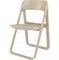 Бежевый пластиковый складной стул Dream | Siesta Contract | Турция