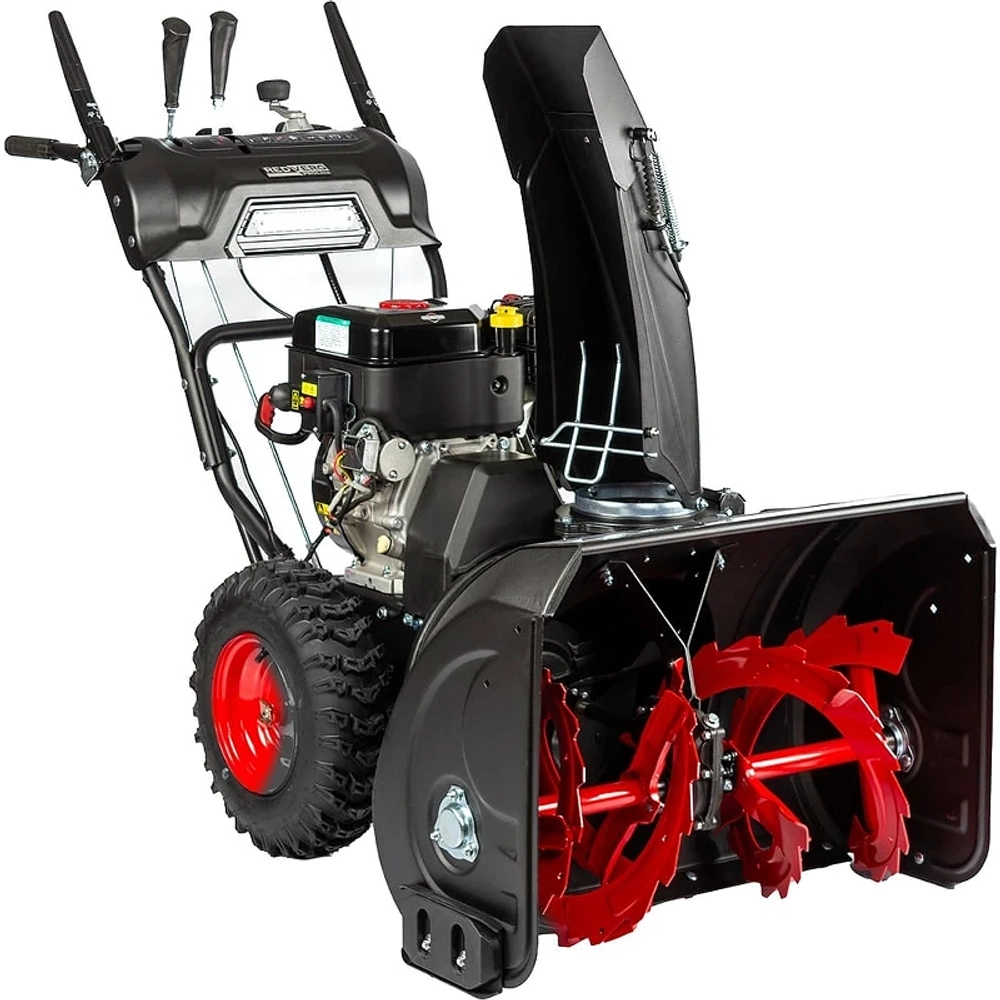 Redverg PROLine RD-SB71/1450BS-E бензиновый снегоуборщик 10 л.с, ковш 71 см, выброс 15 м, 6 вперед/2 назад