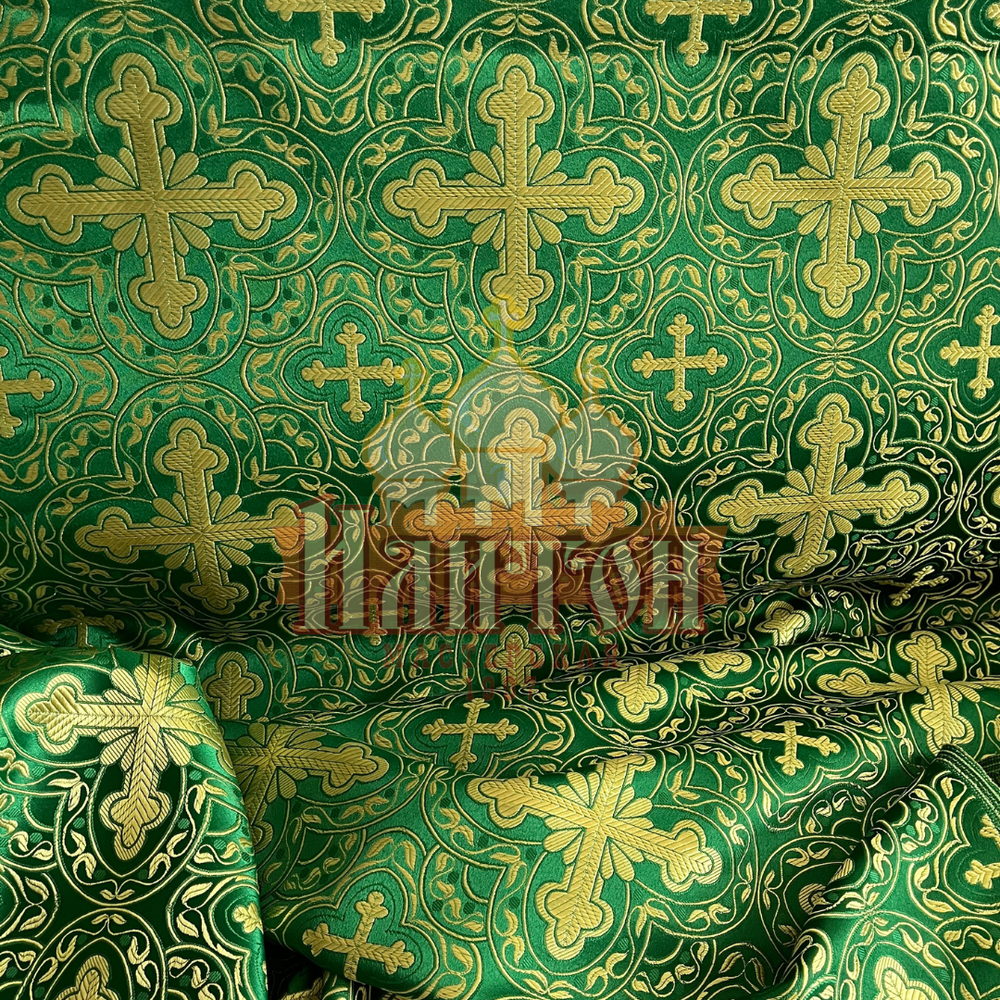 Шёлк "Полоцк" зелёный