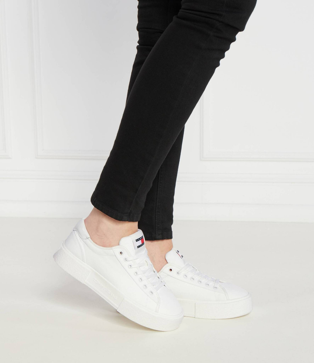Кроссовки FOXING FLATFORM Tommy Jeans - белый(EN0EN02480)