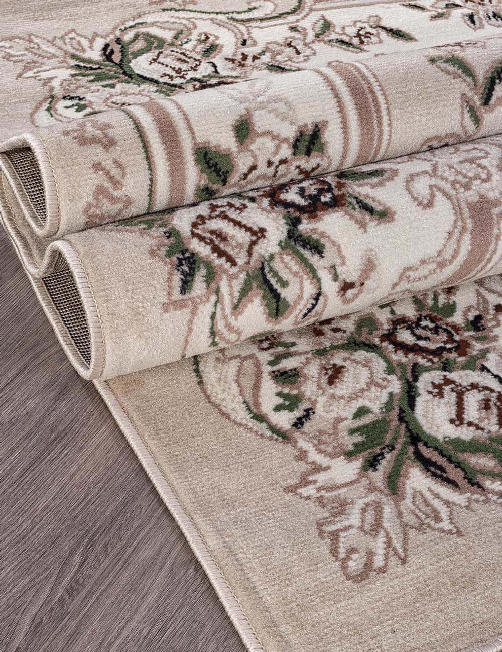 Ковер D017 - BEIGE - Прямоугольник - коллекция GAVANA размер 100*200 см