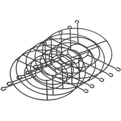 Защитная металлическая решетка ЭРА SPP-AC8-402-100 для светильников SPP-402 мощностью 100 Вт | Кронштейны к консольным светильникам