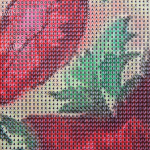 Алмазная мозаика на подрамнике с полным заполнением «МИР ЯРКИХ КРАСОК», красные маки, 50*65см