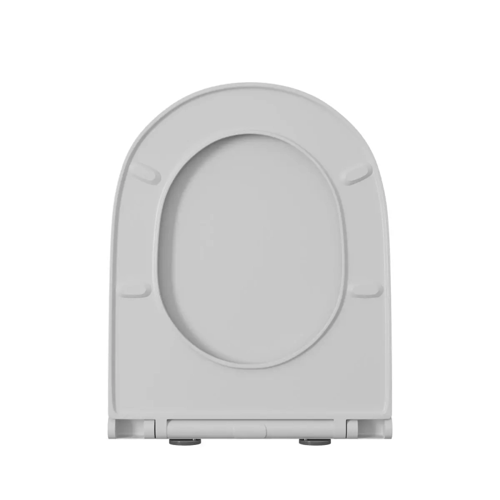 Унитаз подвесной безободковый (торнадо) D&K Matrix DT1396516, сиденье микролифт, белый