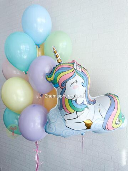 Набор шаров Единорожка