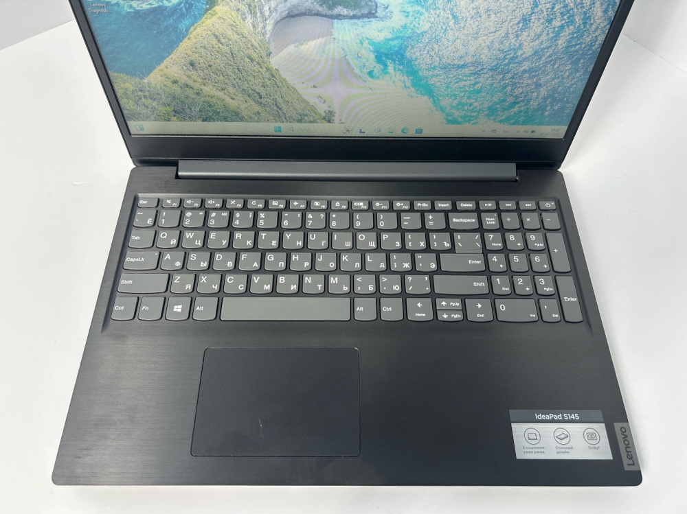 Ноутбук Lenovo IdeaPad S145-15IWL (81MV00HHRU)15.6"/Intel Pentium Gold 5405U/RAM 4 GB/SSD 256GB/Intel UHD Graphics 610/1366*768/TN/Windows 11/Подсветка кл-ры: нет/Черный. Состояние: C1