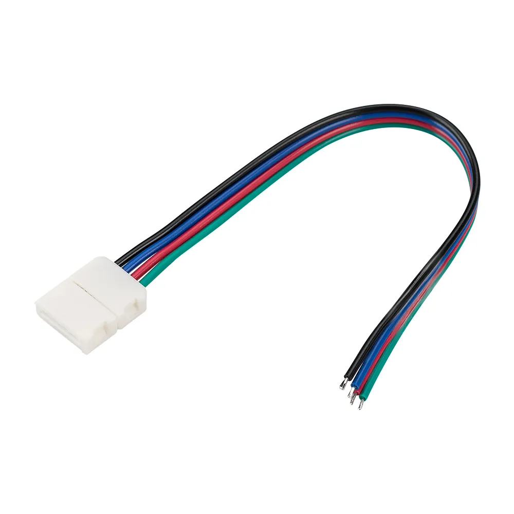 Коннектор выводной FIX-RGB-10mm-150mm-X1 (4-pin) (Arlight, -) 023952