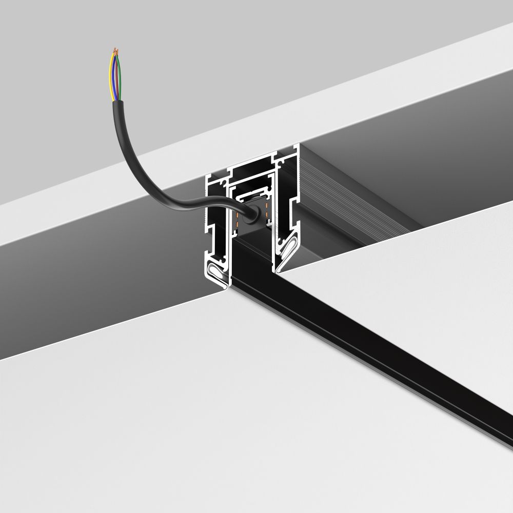 Профиль для монтажа в натяжной ПВХ потолок, 2м Maytoni Exility TRA034MP-212S(N)