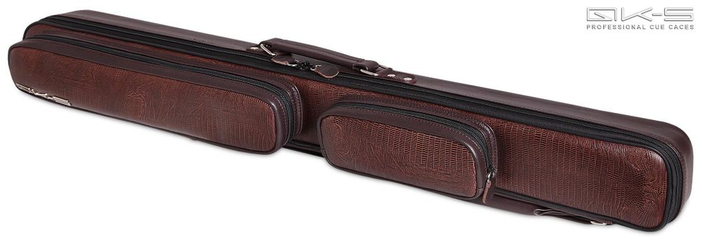 Кейс QK-S Captain 2x2 коричневый аллигатор