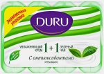 Мыло Duru 1 + 1 Soft Sens крем и зеленый чай 80г*4шт