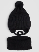 Шапка детская осенняя со снудом