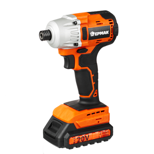 Винтоверт ударный ЕРМАК X-PRO 20В 0-2500 об/мин 2,0 А*ч Li-ON 200 нм кейс ХХ