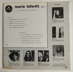 Винтажная виниловая пластинка LP Marie Laforet Vol. 7 (Canada 1969)