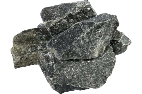 КАМНИ Д/БАННЫХ ПЕЧЕЙ БШ ГАББРО-ДИАБАЗ КОЛОТЫЙ 20КГ 03305