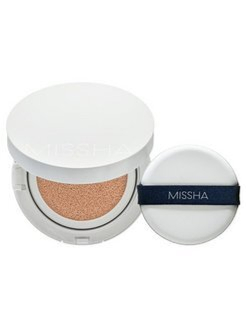 [Missha] Magic Cushion Moist Up №21 Light Beige - Кушон увлажняющий #21 Светлый Бежевый, 15 гр