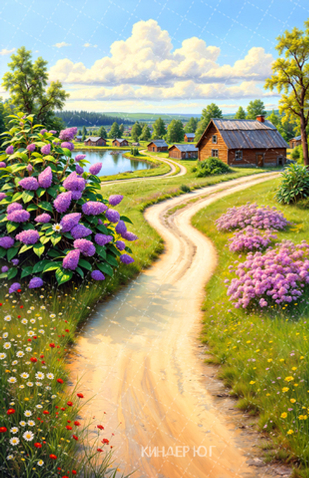 Фотофон "Дорога домой" арт. ФФ911-1