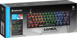 Клавиатура механическая USB Defender Consul GK-220