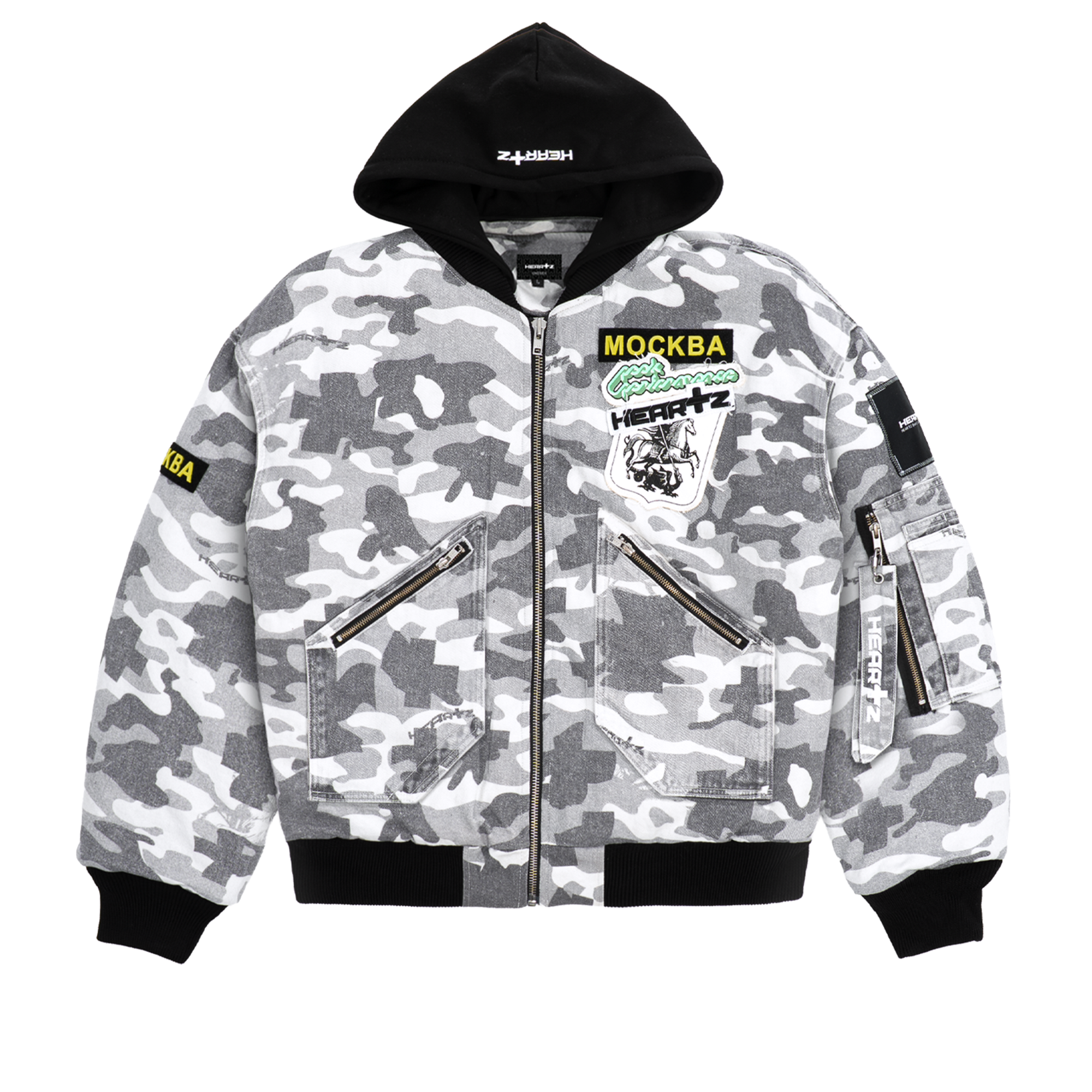 «Frostline» Denim Flight Jacket