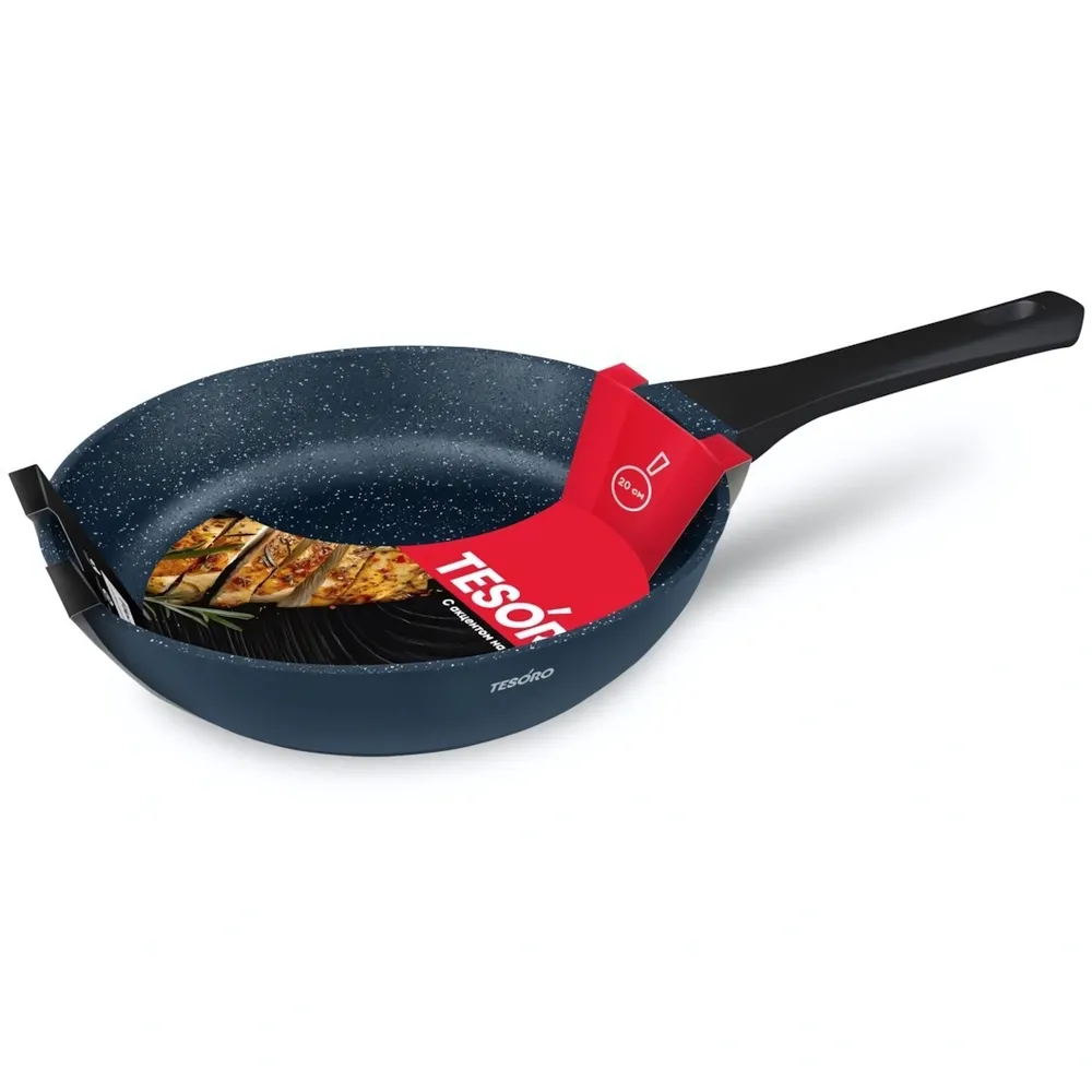 Сковорода 20*4,7см «Tesoro» Florence total blue TF1620tb