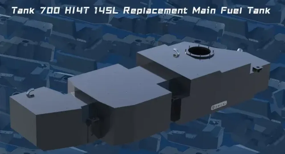 Замена основного топливного бака на 145 литров для Tank 700 2024 Танк топливный насос