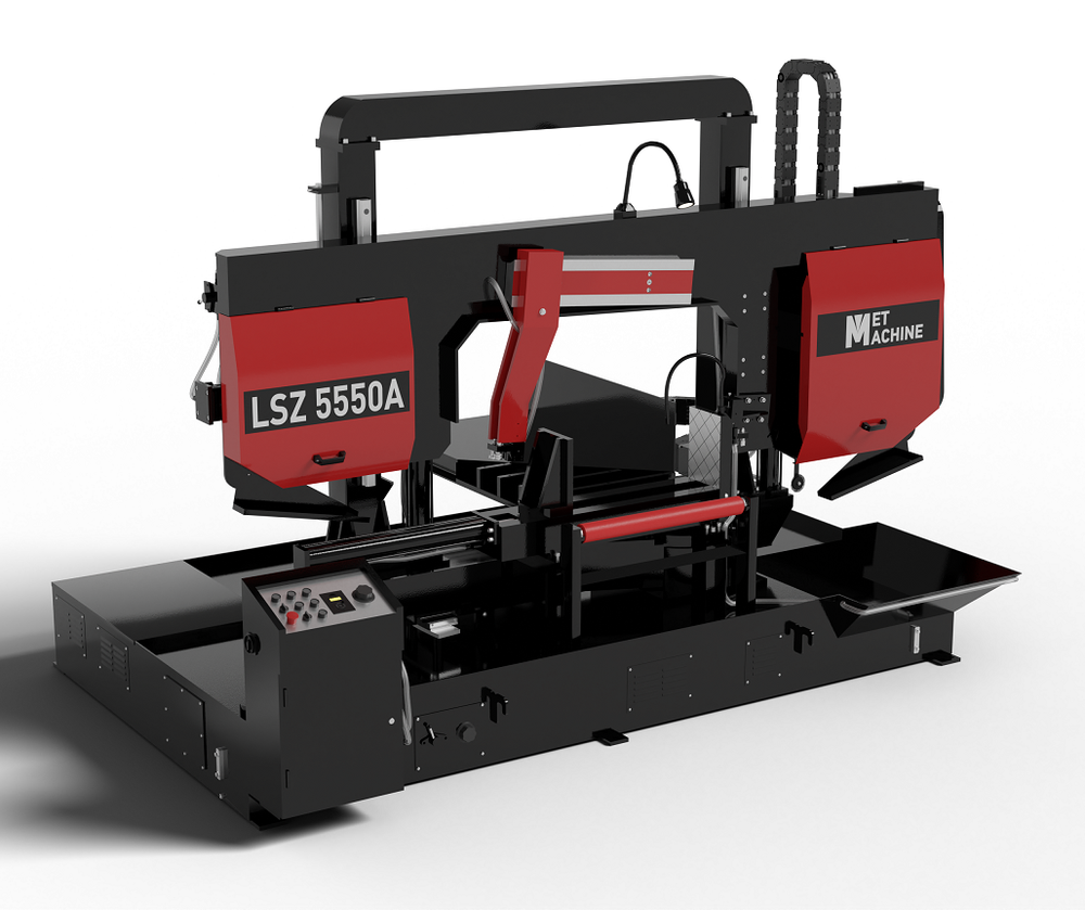 Полуавтоматический ленточнопильный станок с поворотной рамой LSZ5550A
