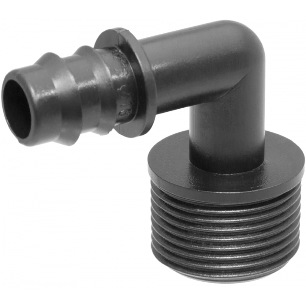 Уголок с внешней резьбой 3/4" d16мм 2шт