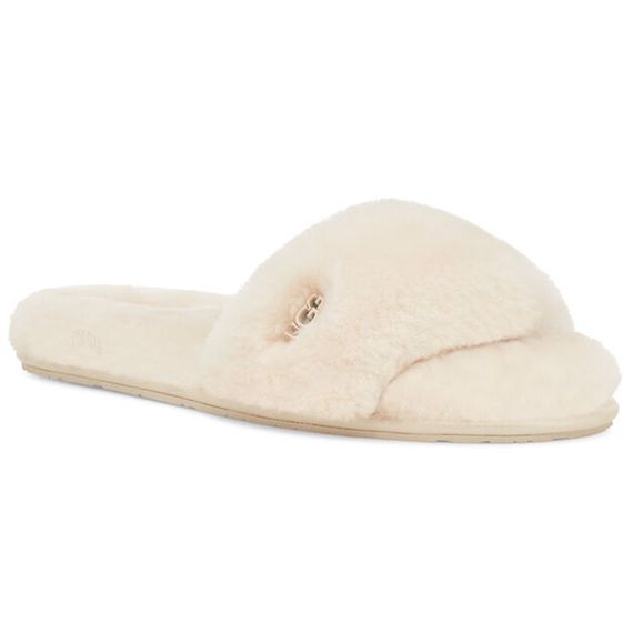 Ugg Sheepskin Slide 'Ivory'