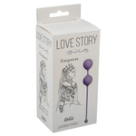 Вагинальные шарики Love Story Empress Lavender Sunset (Цвет: фиолетовый)