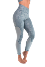 Леггинсы BODY ENGINEERS ALDEA Tech 2.0 Legging Metallic Blue Mist