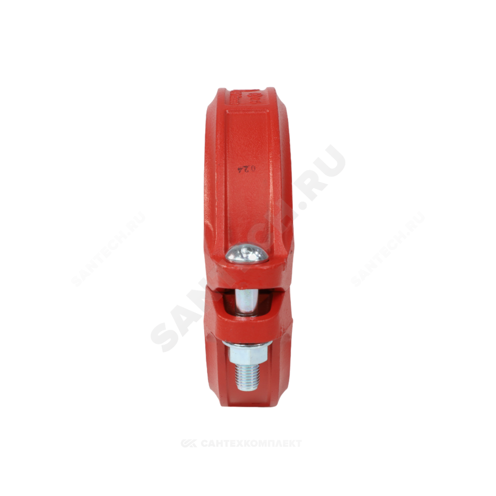 Муфта жесткая грувлок ковкий чугун XGQT01 Ду100 (Дн114) Ру25 JIANZHI