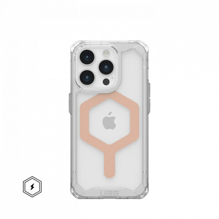 Чехол Uag Plyo Ice/Rose Gold (Прозрачный/Розовое золото)