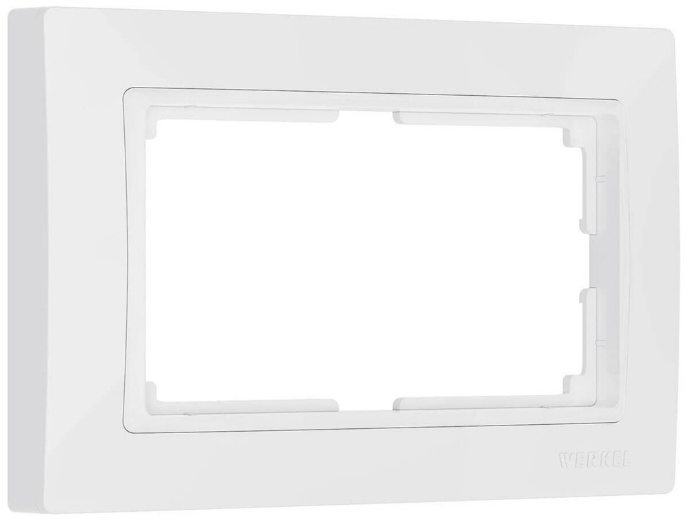 Рамка Werkel Snabb для двойной розетки белый basic WL03-Frame-01-DBL-white 4690389117008