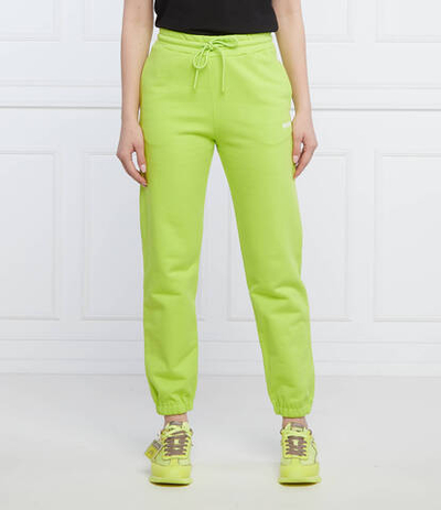 спортивные штаны MSGM - лимонный(3242MDP500 227299)