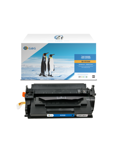 Картридж Cartridge G&G 59X для HP LJ M304/M404/M428, с чипом (10 000стр.) (аналог CF259X)