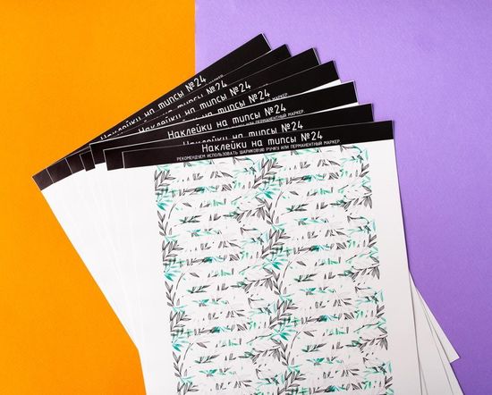 Наклейки на типсы №24