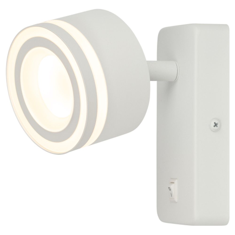 Светильник настенный ЭРА WL49 WH GX53 IP20 белый