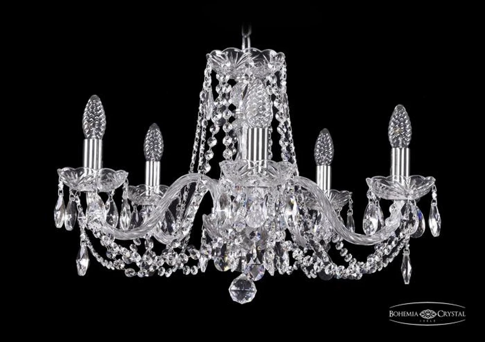 Подвесная люстра Bohemia Ivele 1402/5/195/Ni