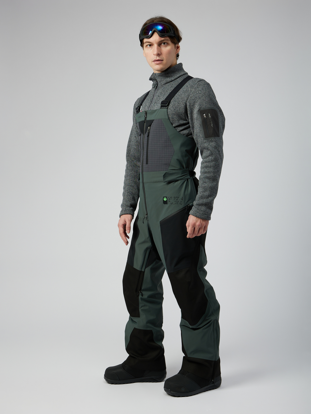 Полукомбинезон мембранный Bib Ахун (Хаки)