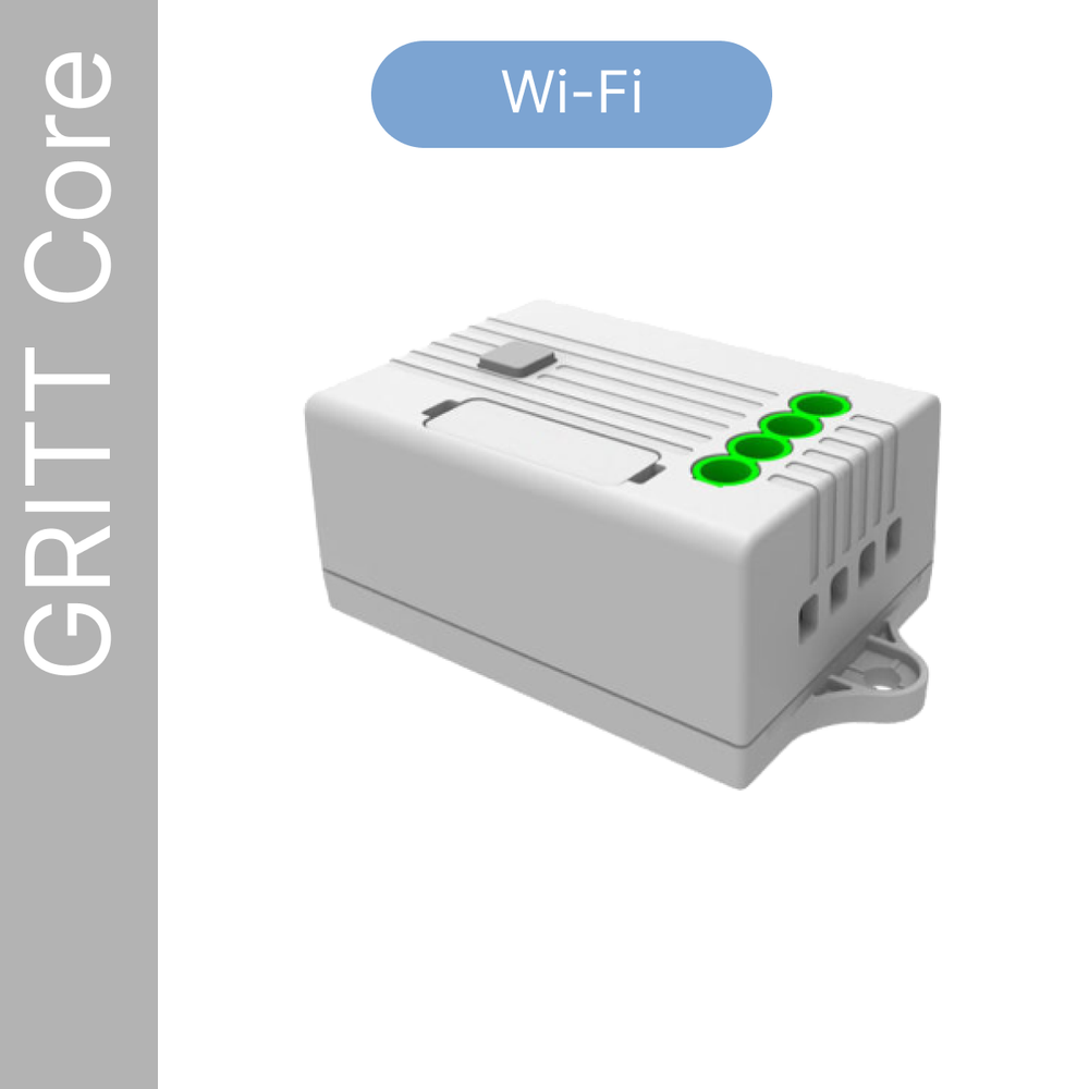 Реле GRITT Core 1 линия 220В/1000Вт с управлением по WiFi, CR180010WF