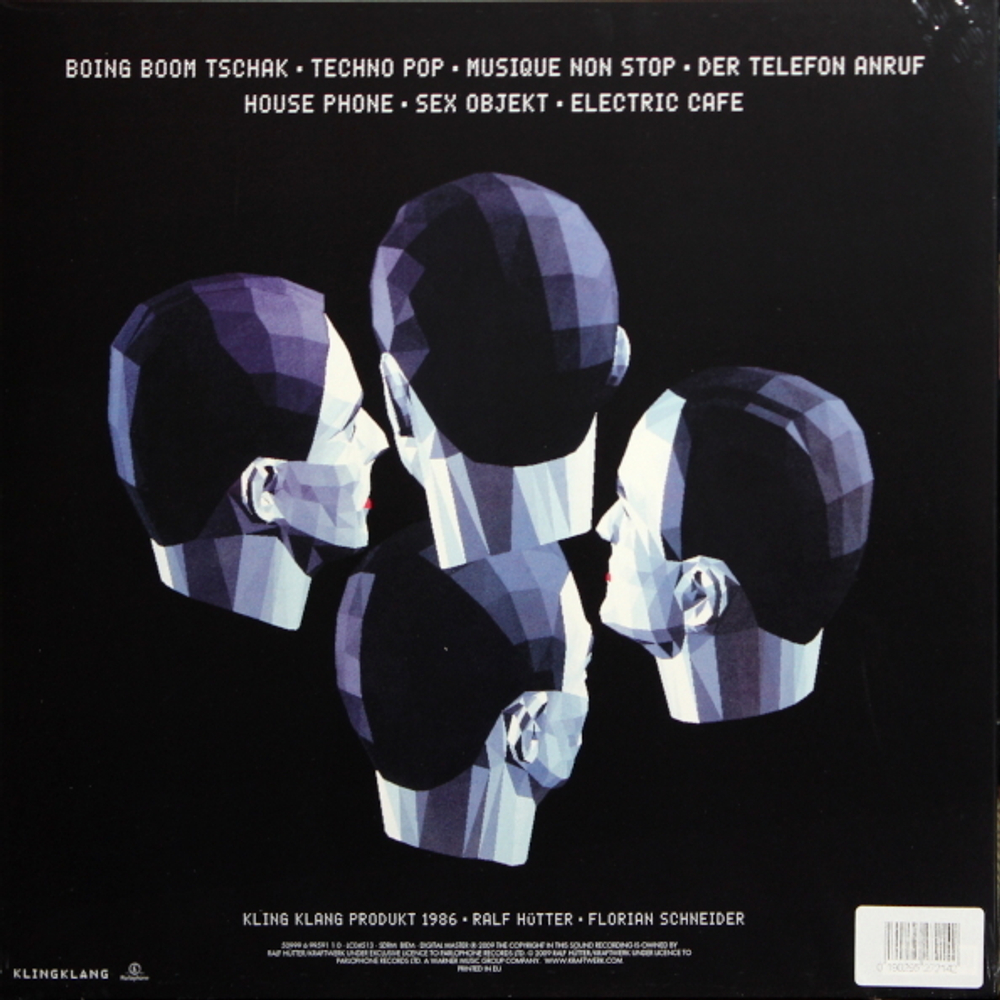 Kraftwerk / Techno Pop (German Version)(Limited Edition)(Clear Vinyl)(LP)